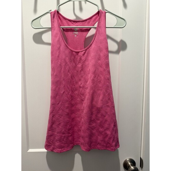 Rabbit Bunny Hop Running Tank top Women’s Pink Racerback Large Sleeveless L - Picture 1 of 6